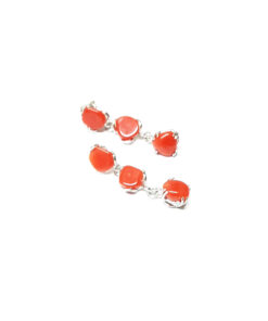 Red Coral earrings