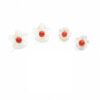 Coral nacre earrings