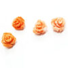 Cherry coral earrings