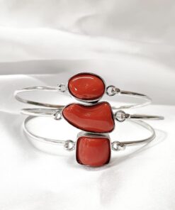 Bracelet with red Mediterranean coral