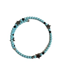 Turquoise paste bracelet