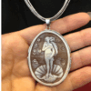 Venus of Botticelli, Botticelli's Venus Cameo, Italian cammeo, venus of botticelli pendant," Birth of Venus" by Botticelli" , hand-engraved cameo,hand-graved Venus