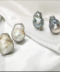 Baroque pearls earrings , baroque pearls , pearls jewelry , pearls jewels