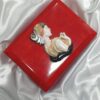 Luxury Coral Box with Mother-of-Pearl and Pink Coral Accents