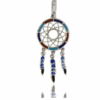 Sterling Silver 925 Enamel Dreamcatcher Pendant – Handmade Boho Jewelry