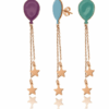 Balloon & Stars Dangle Earrings