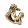 Ring with mermaid, mermaid ring , adjustable ring , jewel of sea, mermaid jewels, adjustable ring, ring of sea,italian jewelry